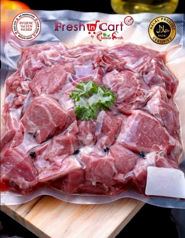 Tender Goat Mutton Curry Cut ( 500 gm)